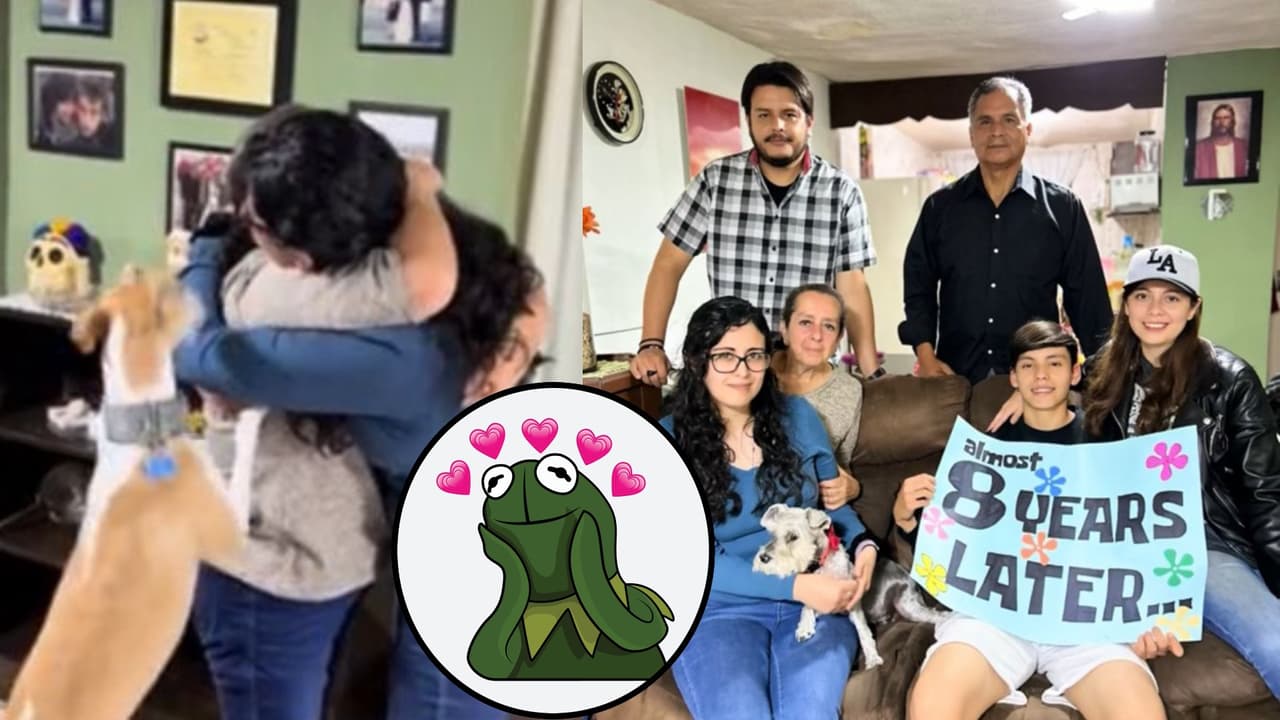 Mexicana regresa a su país sin avisarle a sus papás: así la recibieron luego de 8 años sin verla