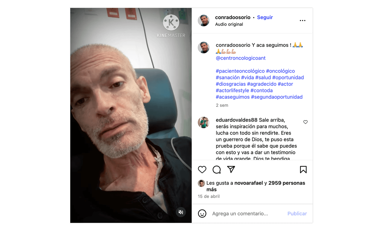 Actor de ‘En nombre del amor’ y ‘La fea más bella’ se debate entre la vida y la muerte: destrozado, revela qué padece