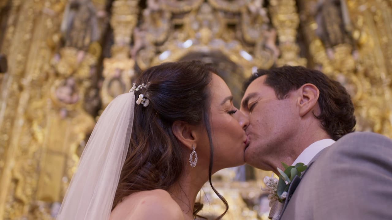 Y sellaron el momento con un gran beso de amor.