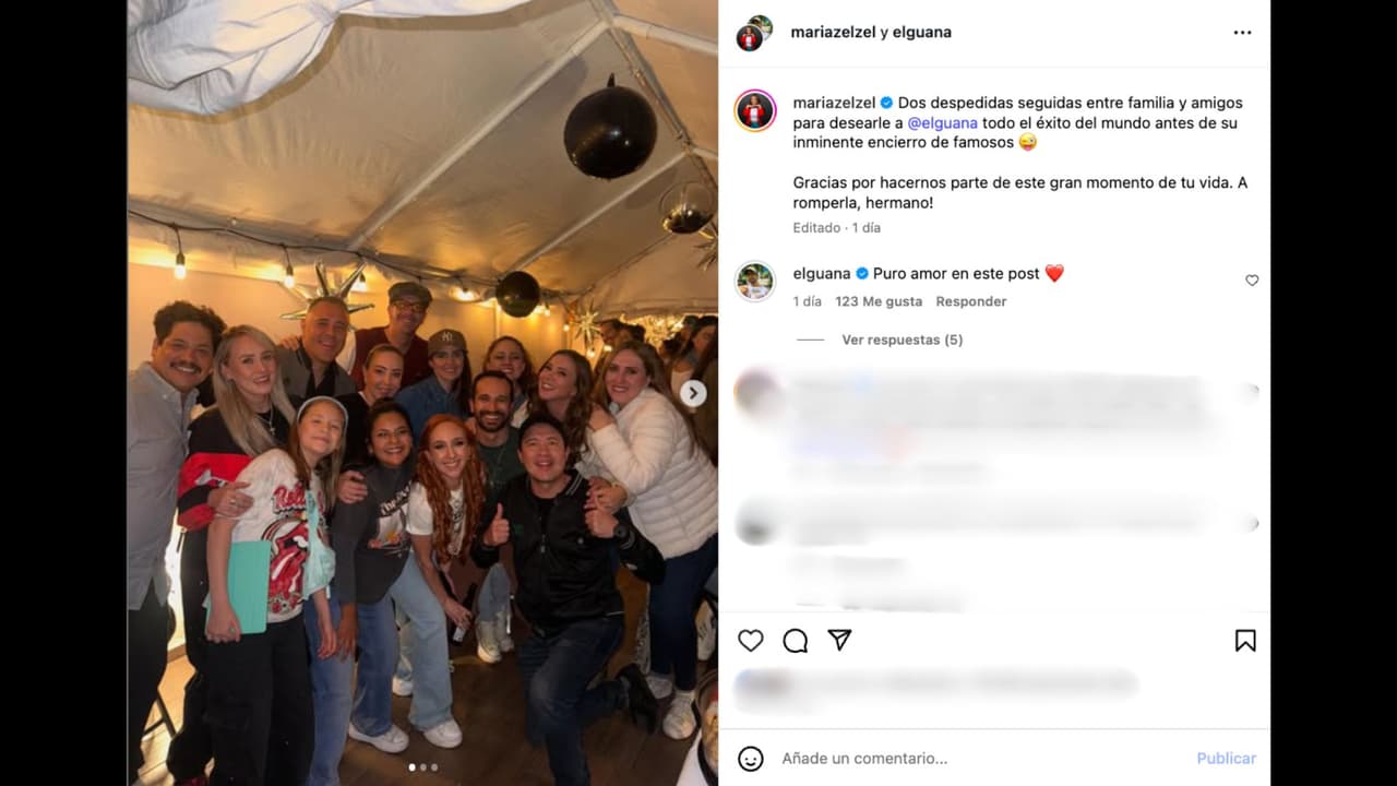 Mariazel comparte que hicieron dos despedidas a 'El Guana' junto a la Familia Disfuncional