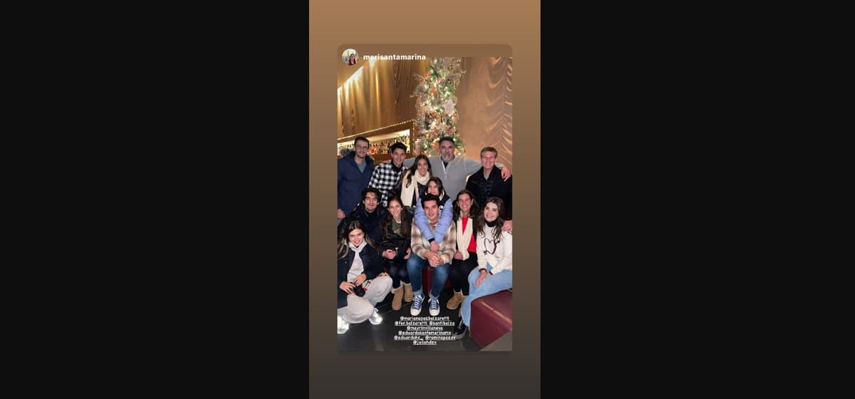 La imagen fue tomada en el reciente viaje del actor y su familia a Nueva York