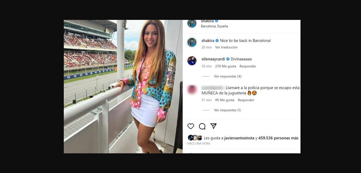 El look podría ser un regalo de Lewsi Hamilton