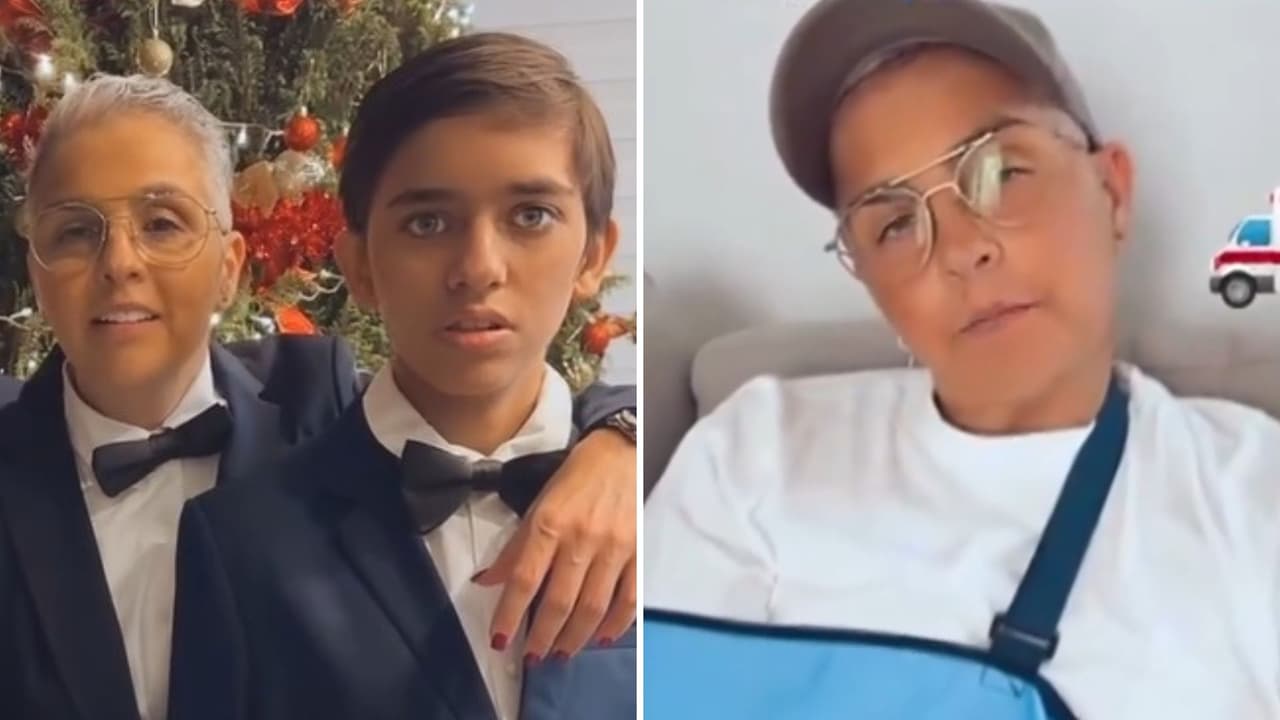 Sebastián, hijo de Federica Quijano, le ocasionó una lesión tras propinarle un "cabezazo".