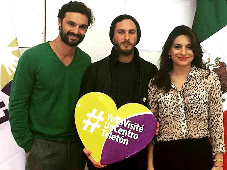 ¡Protagonistas de Lo Imperdonable visitan Centro de Rehabilitación Teletón!