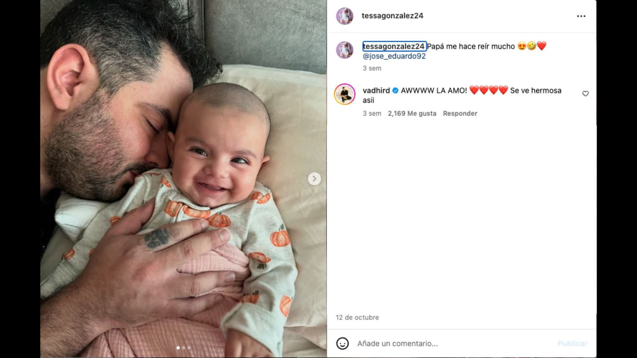 José Eduardo Derbez ha compartido varias fotos junto a su hija Tessa