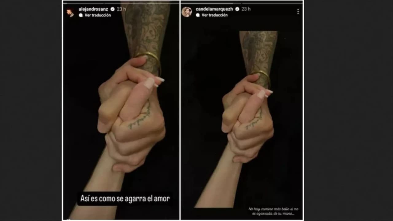 Alejandro Sanz y Candela Márquez confirman su relación a través de Instagram