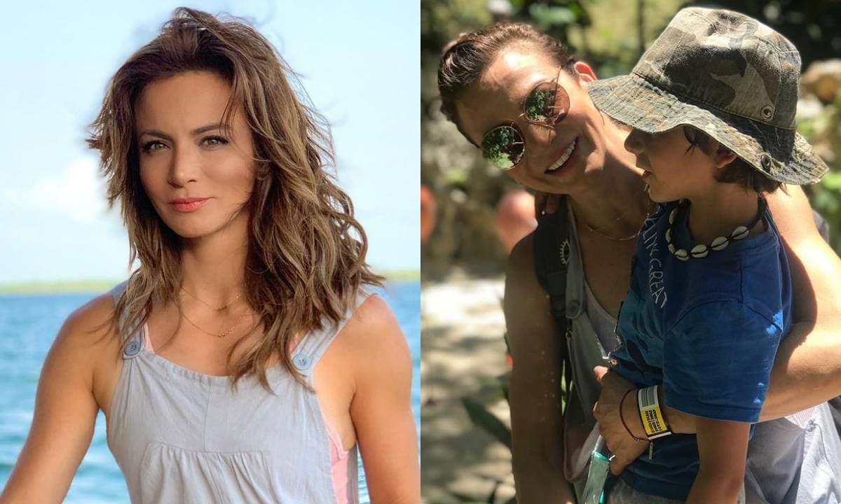 Silvia Navarro organiza tremenda fiesta de cumpleaños a su hijo con globos y casas de campaña