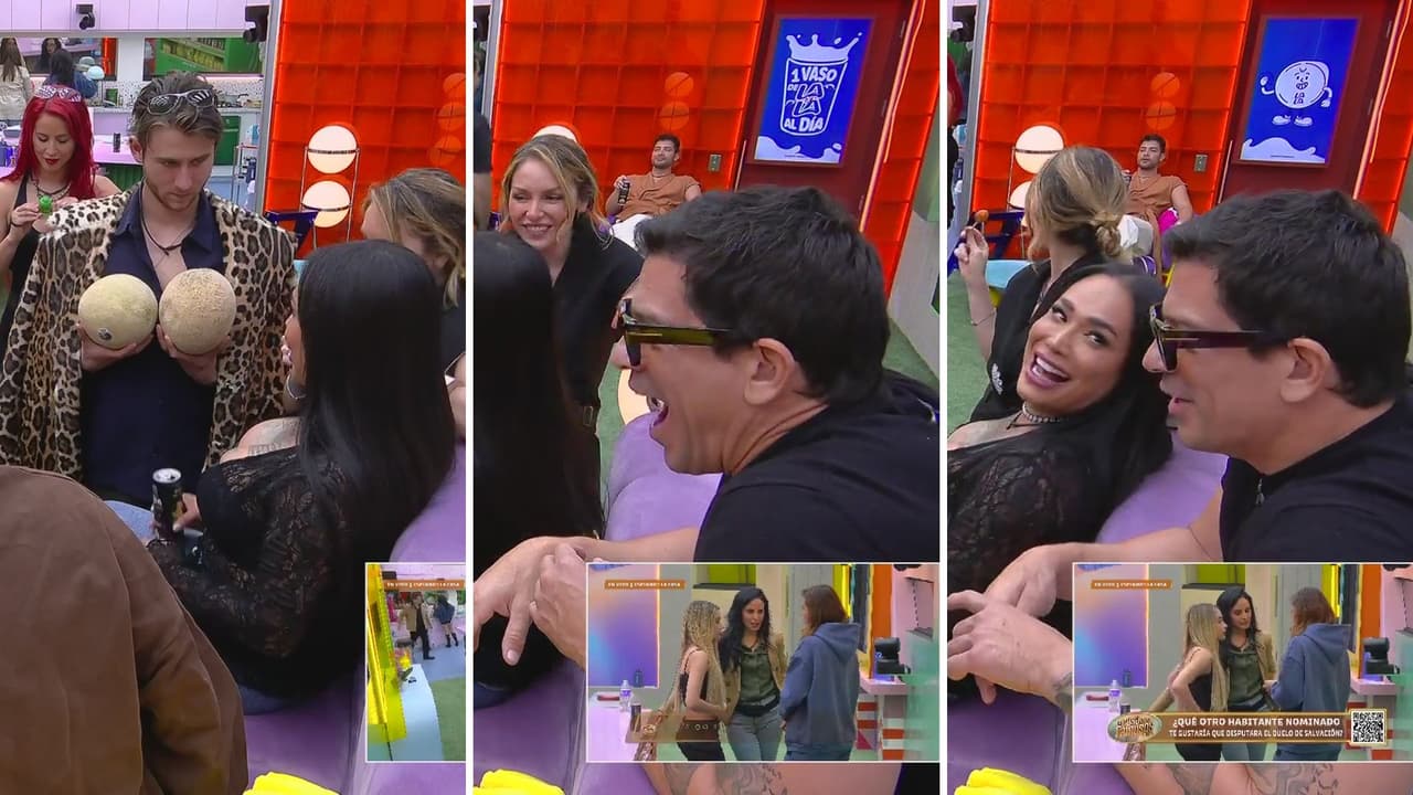 Karina se baja la blusa frente a todos y, sin tapujos, muestra todo; Yahir queda en shock