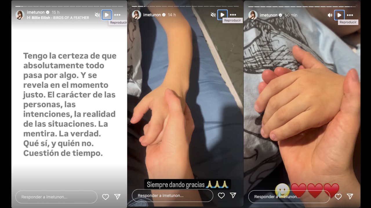 Imelda Tuñón comparte videos junto a su hijo tras la polémica