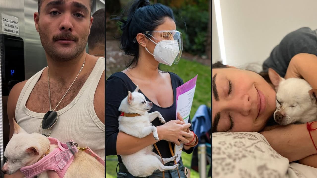 Claudia Martín compartes fotos junto a su perrita Gusi en Instagram