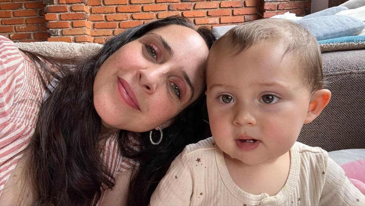 Irán Castillo bautiza a su hijo Demián y comparte las fotos de la íntima ceremonia