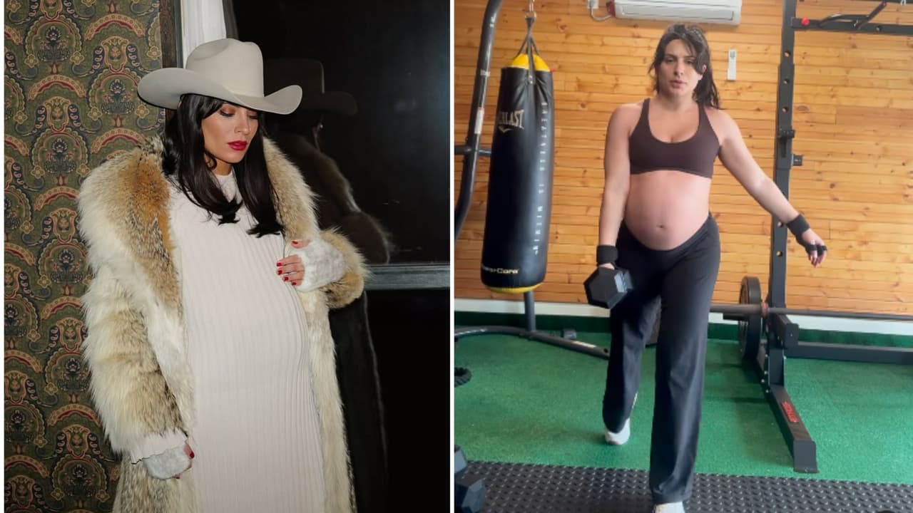 Ana Brenda Contreras comparte rutina de ejercicios en recta final de su embarazo y así respondió a las críticas