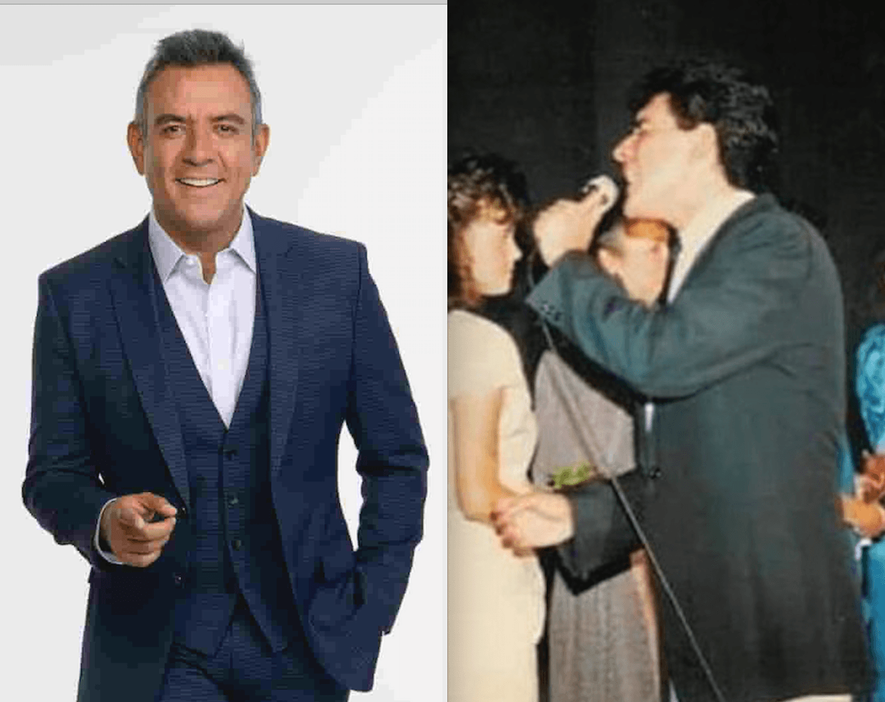 Héctor Sandarti, quien da vida a 'Gerardo', ya había descubierto su pasión por el canto a finales de los 80's.