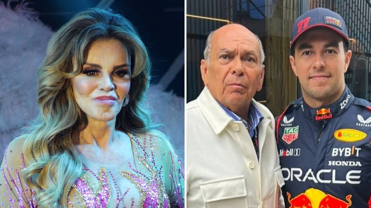 ¿Lucía Méndez y el papá de Checo Pérez son novios? Él rompe el silencio y confiesa: “Me encanta, la verdad”