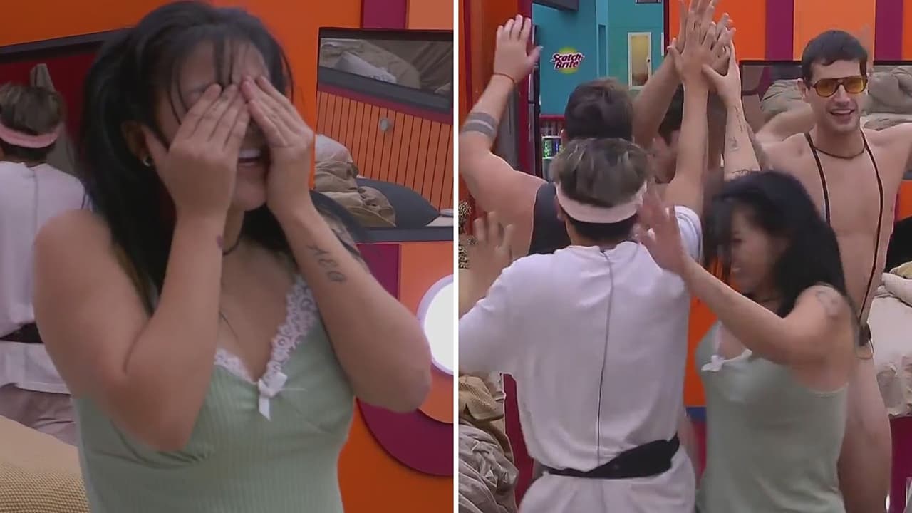 ¿Cómo el ‘Gallinazo’ de Mayito? Adrián Marcelo, Sian y Agustín bailan en tanga: así reaccionan los habitantes