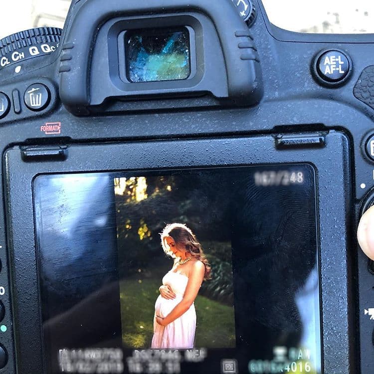 Ingrid Martz con 26 semanas de embarazo