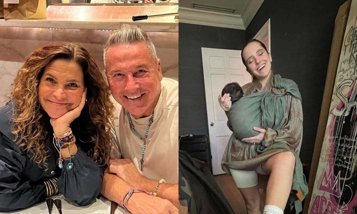 La esposa del cantante también mostró imágenes inéditas de la bebé