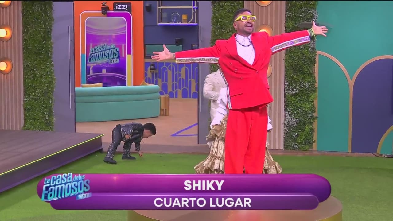 Shiky es el cuarto finalista de La Casa de los Famosos México y así abandona el reality show