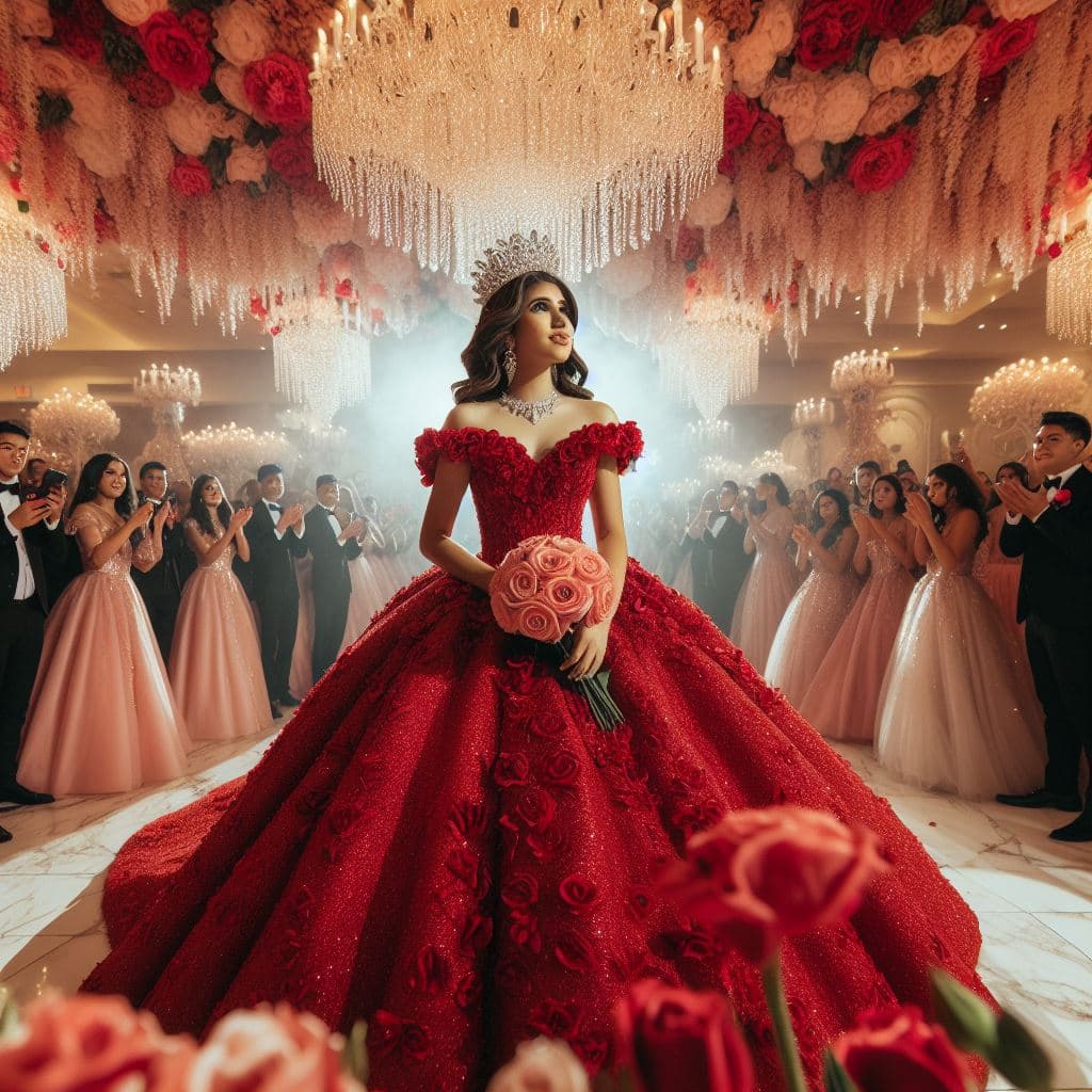 El padre de la joven no pudo asistir a la fiesta, así que fue a visitarlo a su trabajo.