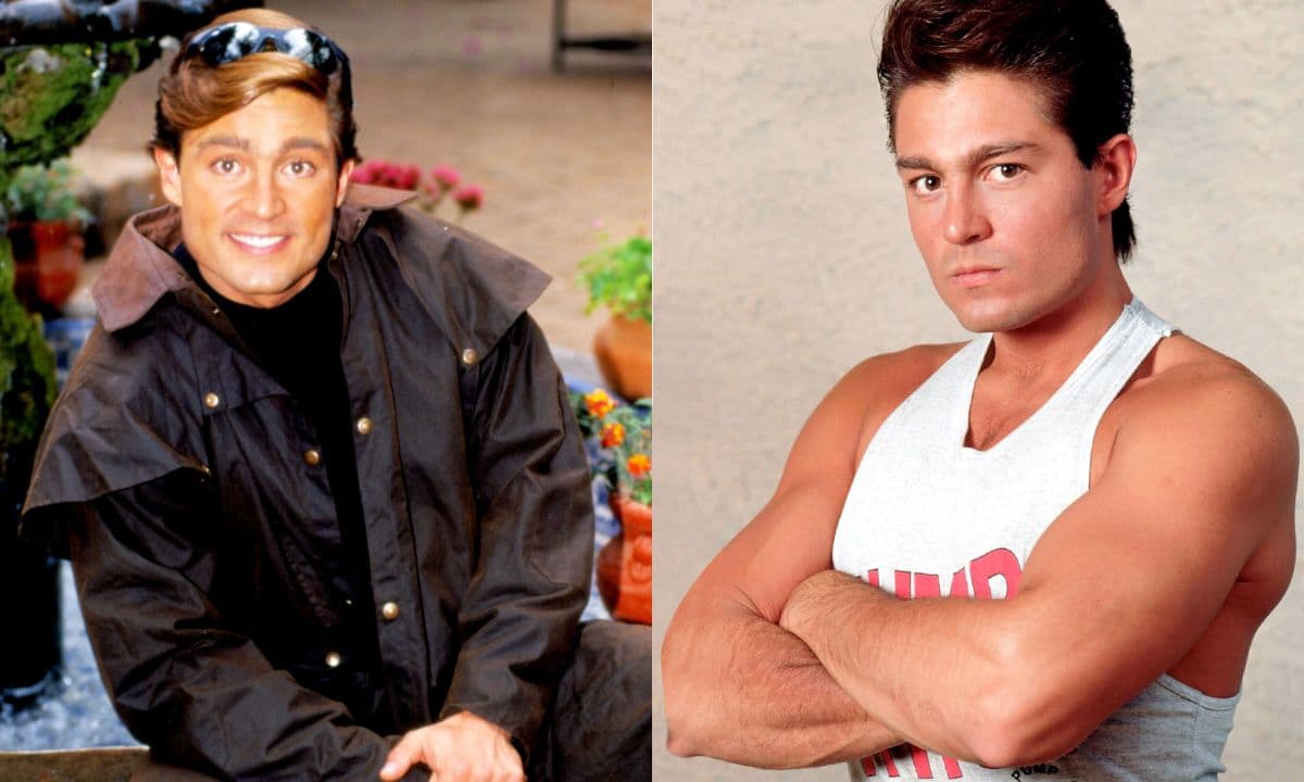 El actor debutó en la década de los 80 en las telenovelas
