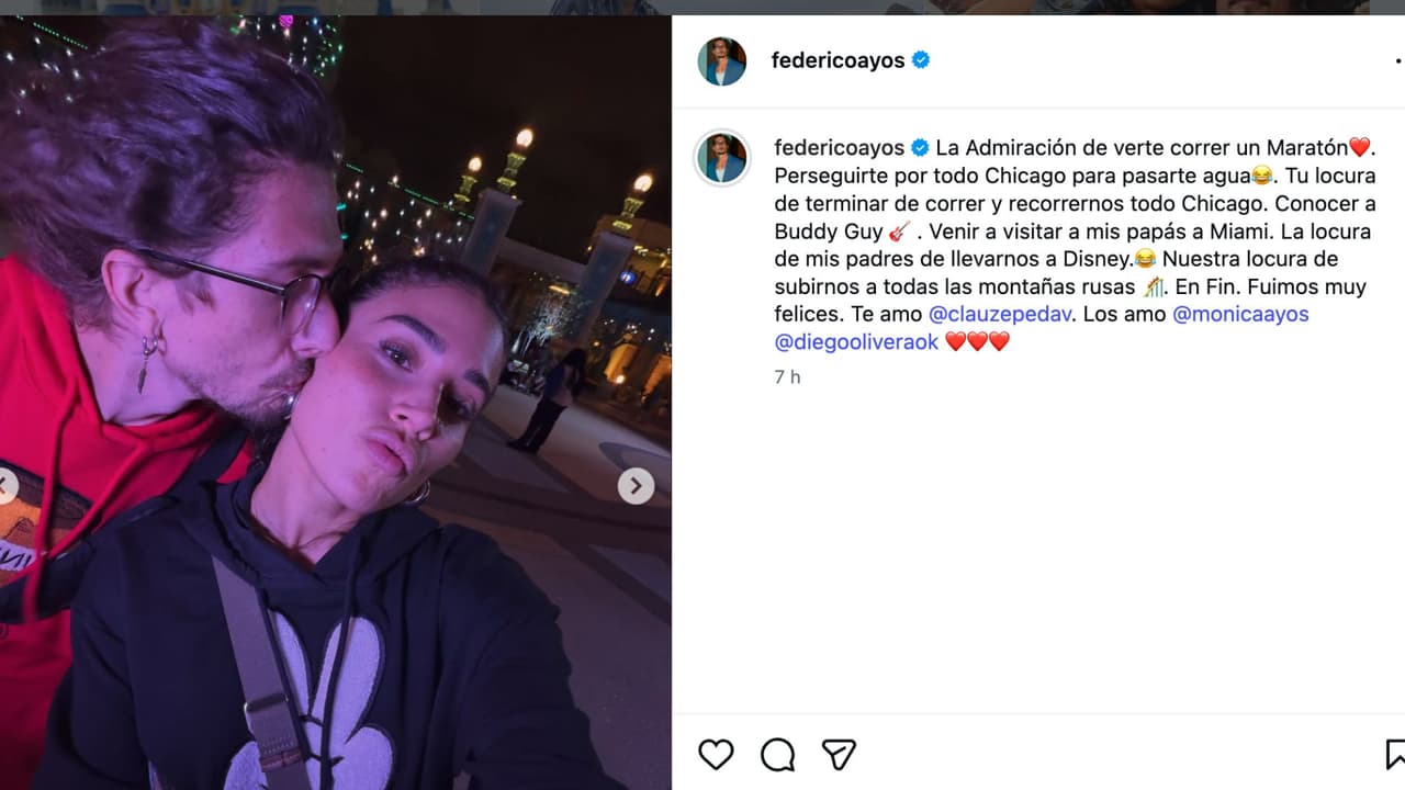 ¿Federico Ayos y Claudia Zepeda son pareja?