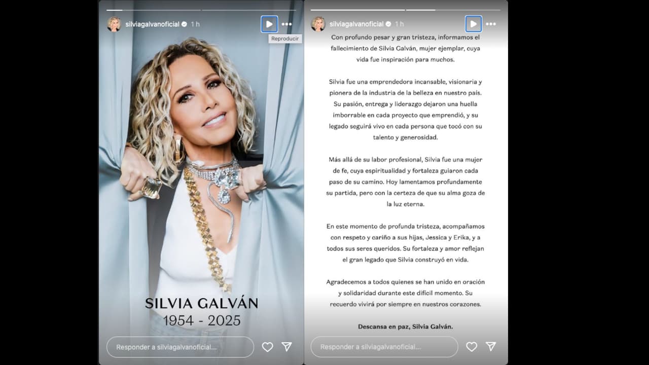 Lanzan comunicado tras la muerte de Silvia Galván