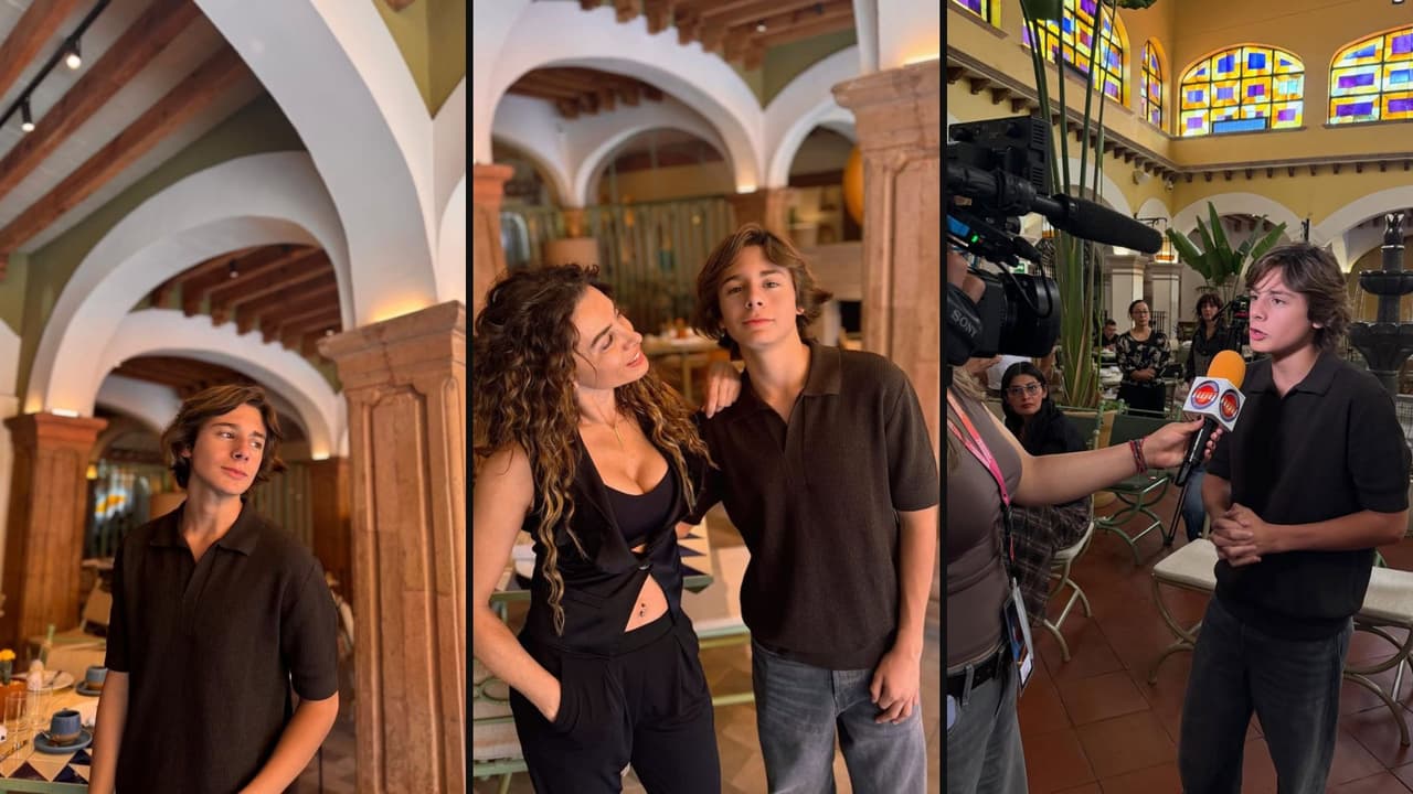 Susy Lu y Arath de la Torre felicitan a su hijo Lucca por su próximo debut en telenovela