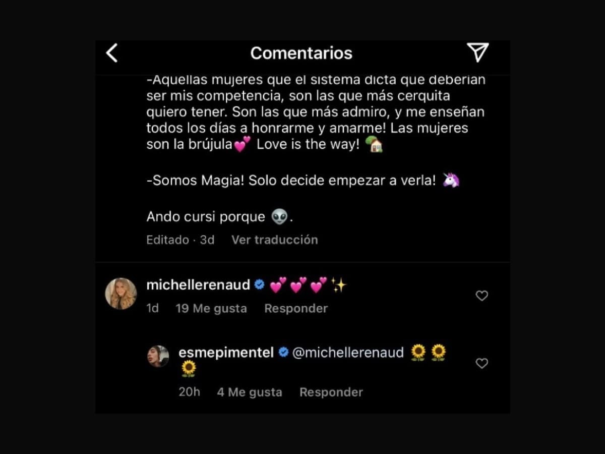 Michelle Renaud y Esmeralda Pimentel acaban con rumores de rivalidad