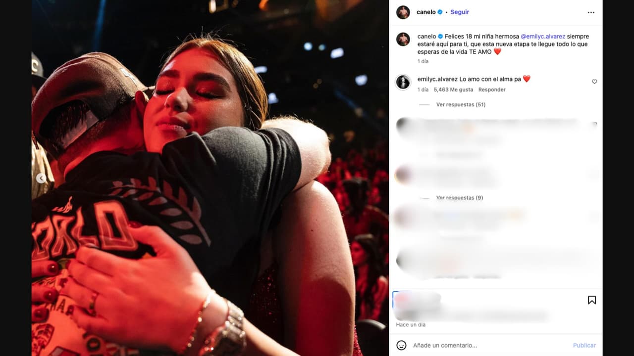 'Canelo' Álvarez le dedica emotivo mensaje a su hija por su cumpleaños