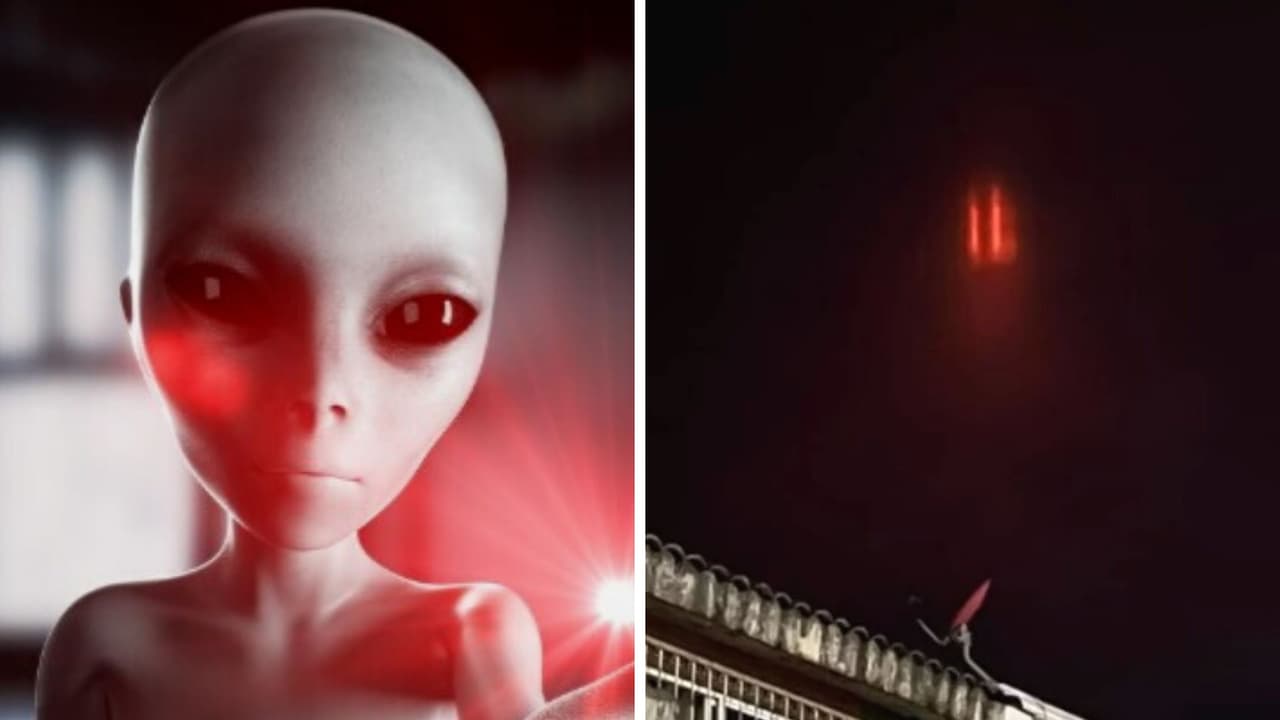 Captan luces rojas en el cielo mexicano y el video causa pánico: ¿ovnis o fenómeno natural?