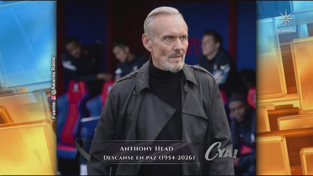 Murió el actor británico Anthony Head.