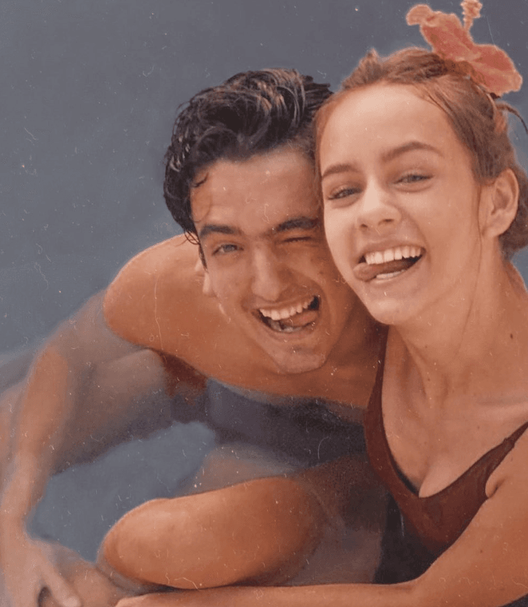 Incluso, en las fotos junto a su novio Sebastián Poza, hijo de Mayrín Villanueva, que también formó parte de 'Soltero con Hijas', esta transformación no se hacía notar.