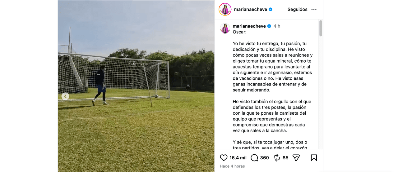 Mariana Echeverría luce irreconocible tras drástico cambio de look: deja en shock al enviarle mensaje a su esposo