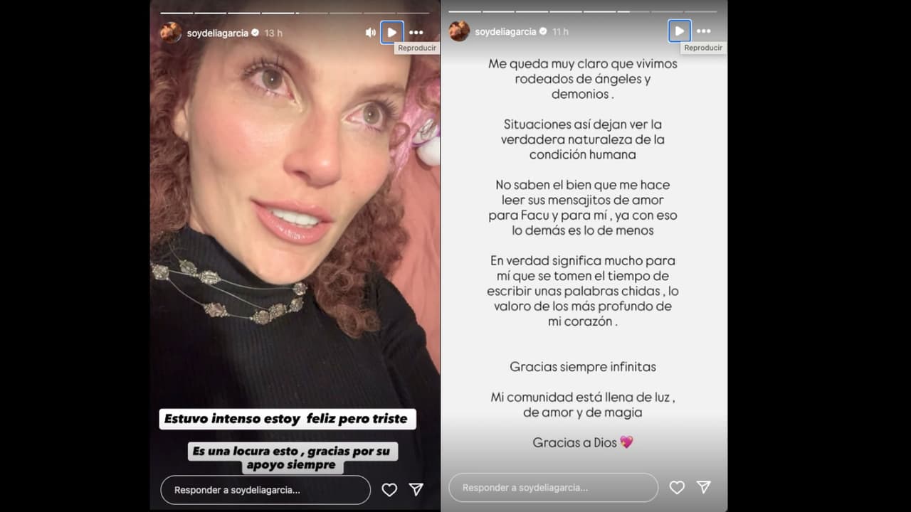 Delia García agradece los mensajes de apoyo a Facundo en La Casa de los Famosos México 2025