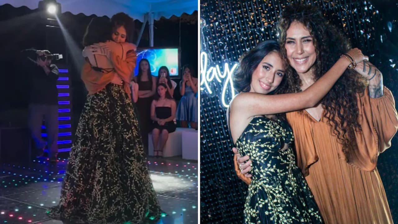 Vica Andrade celebra los XV años de su hija, Coral.