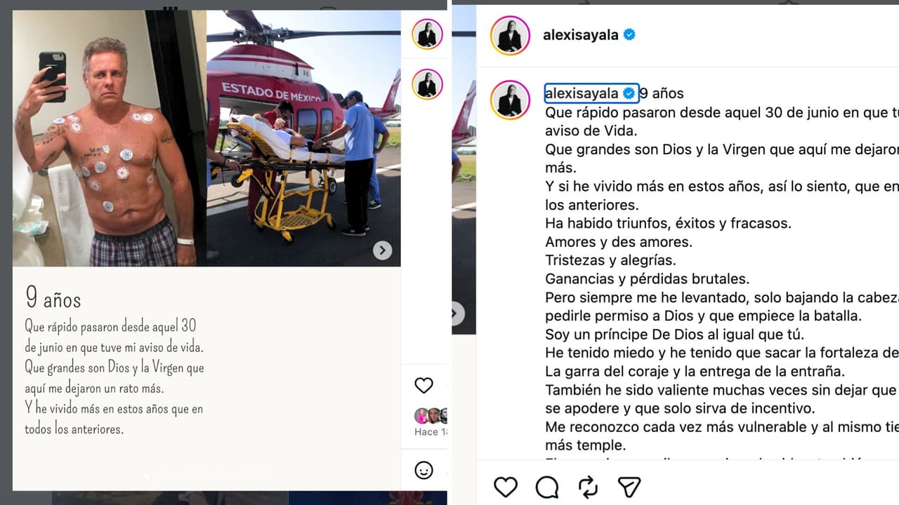 Alexis Ayala publica fuerte reflexión.
