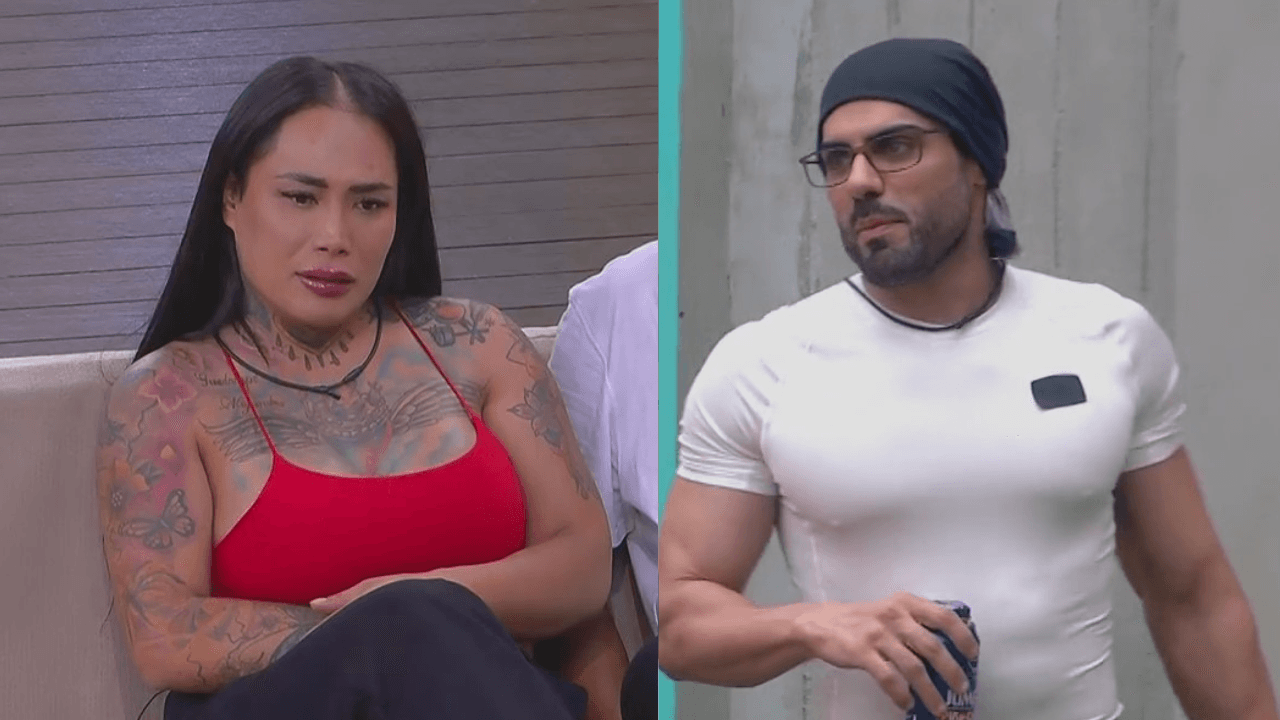 Karina Torres, sin pudor, se da tremendo beso en la boca con otra habitante; Masad las ve y sorprende con petición