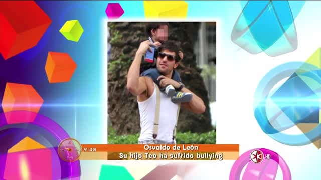 El hijo de Oswaldo de León sufre bullying HOY