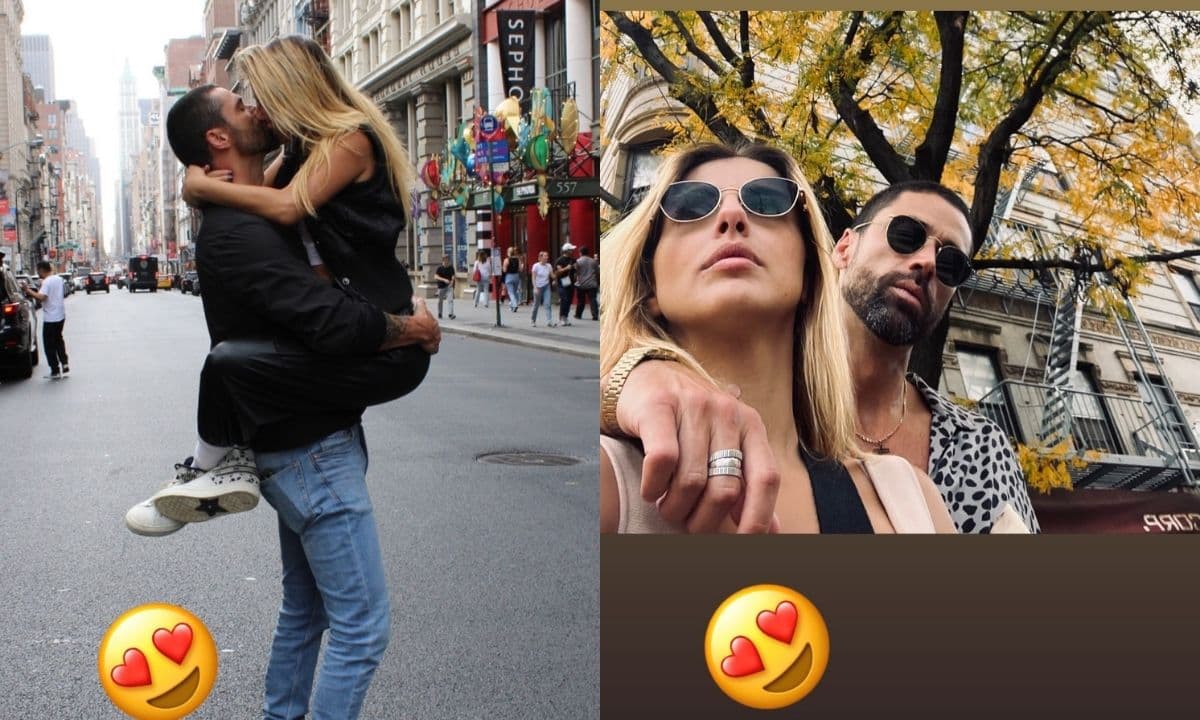 El protagonista de 'Cabo' sacó su lado romántico en las imágenes junto a la actriz