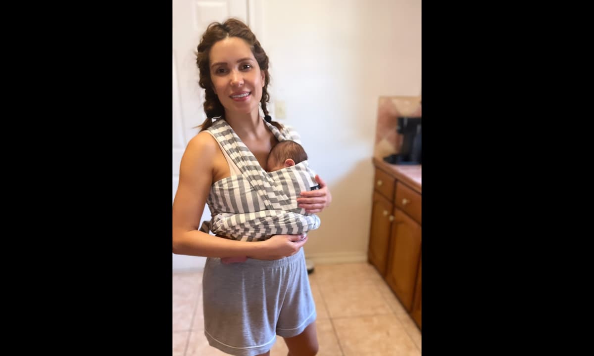 La conductora mostró lo feliz que está con su etapa de mamá
