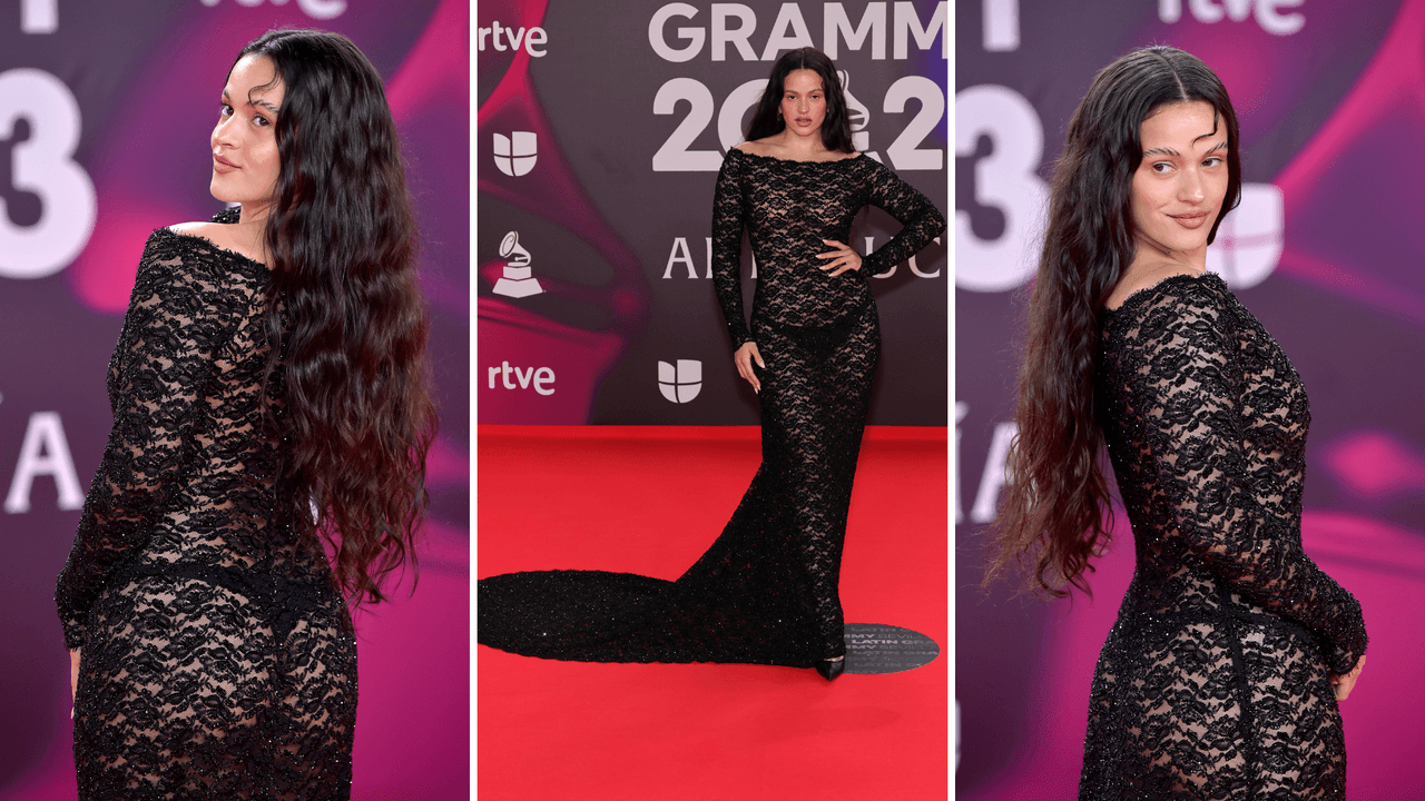 Rosalía en la alfombra roja de los Latin GRAMMY 2023