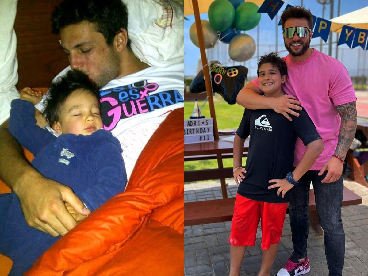 Adriano Porcella es el hijo de Nicola.