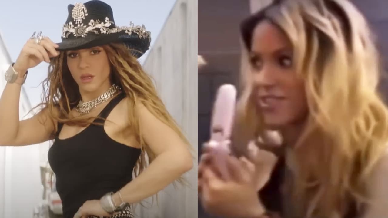 Así lucía Shakira en la primera foto que le tomaron con un celular: su reacción divirtió a Internet