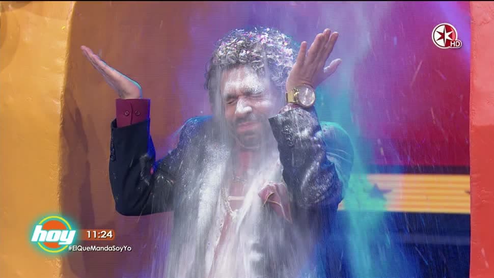 Alexis Ayala movió el bote y enfureció al payaso