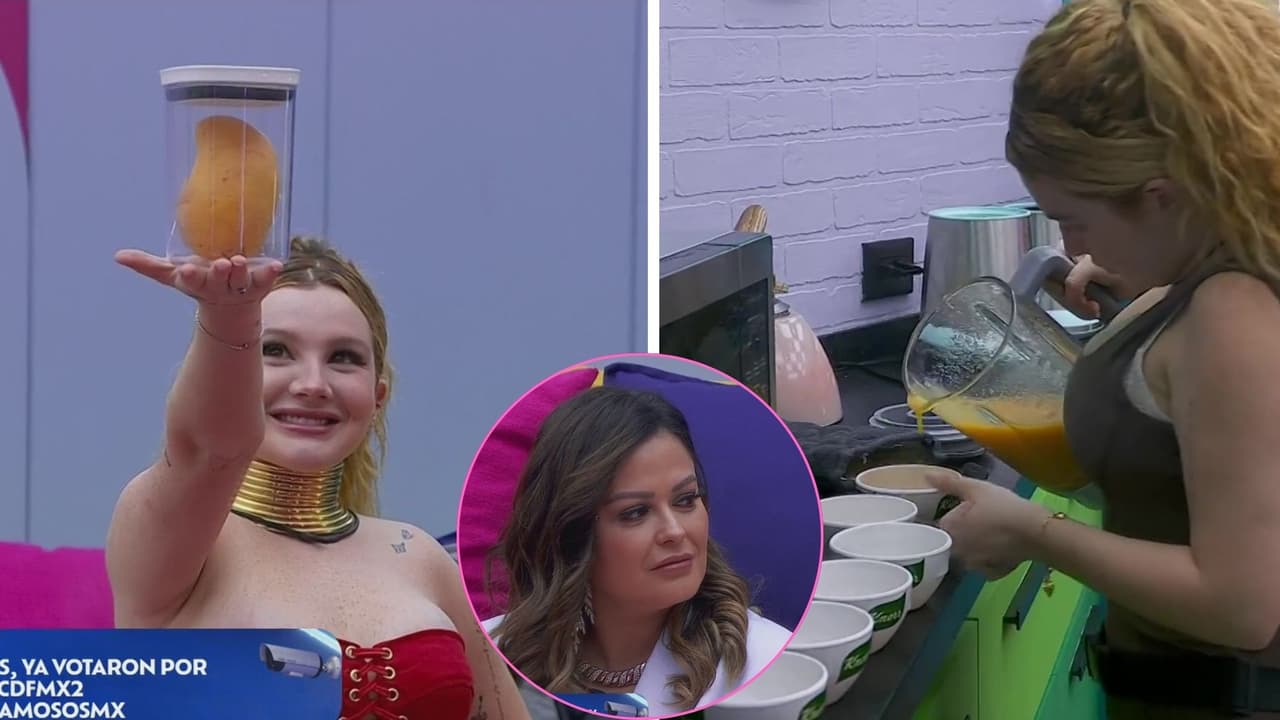 ¿Qué ocurrió con el mango? Briggitte reparte su fruta de cumpleaños y le manda mensaje a Mariana