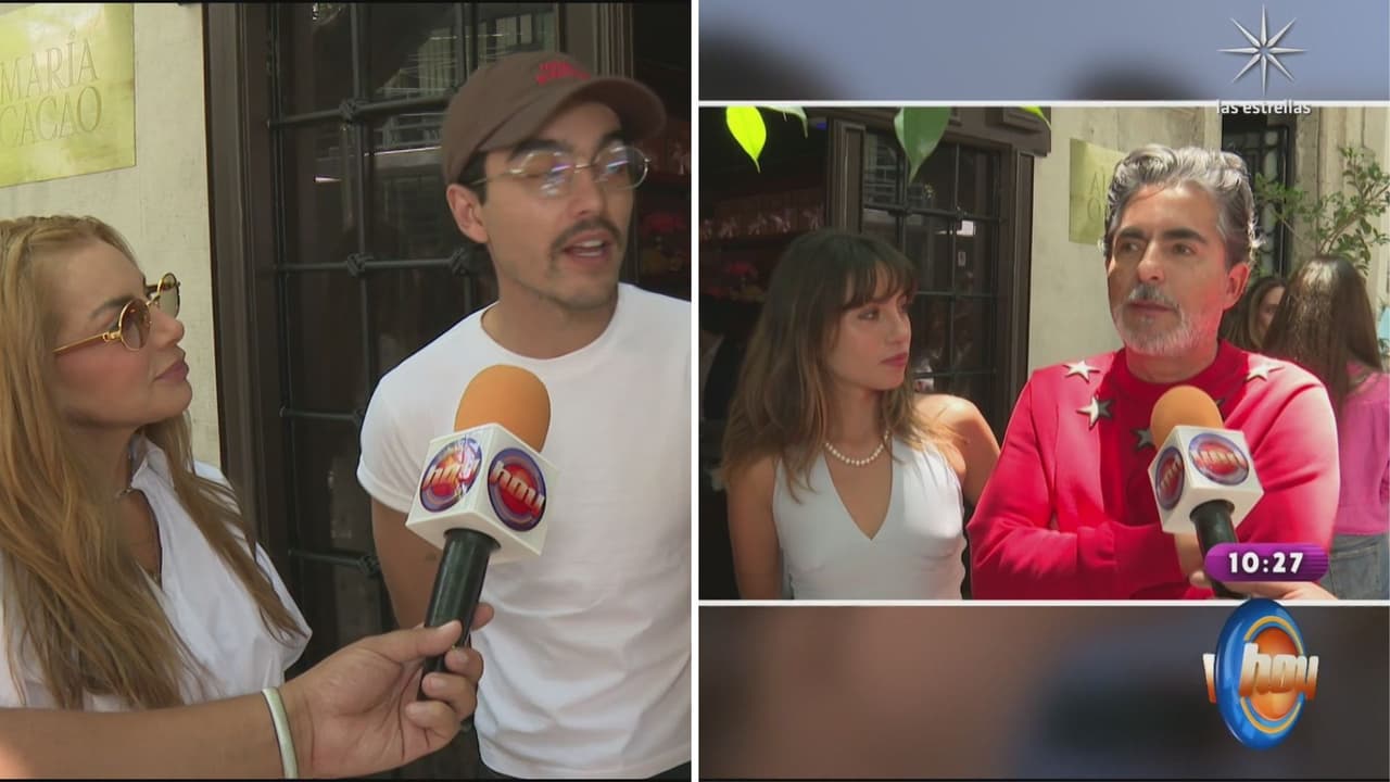 Raúl Araiza y Fernanda Rodríguez orgullosos de su hija Camila.
