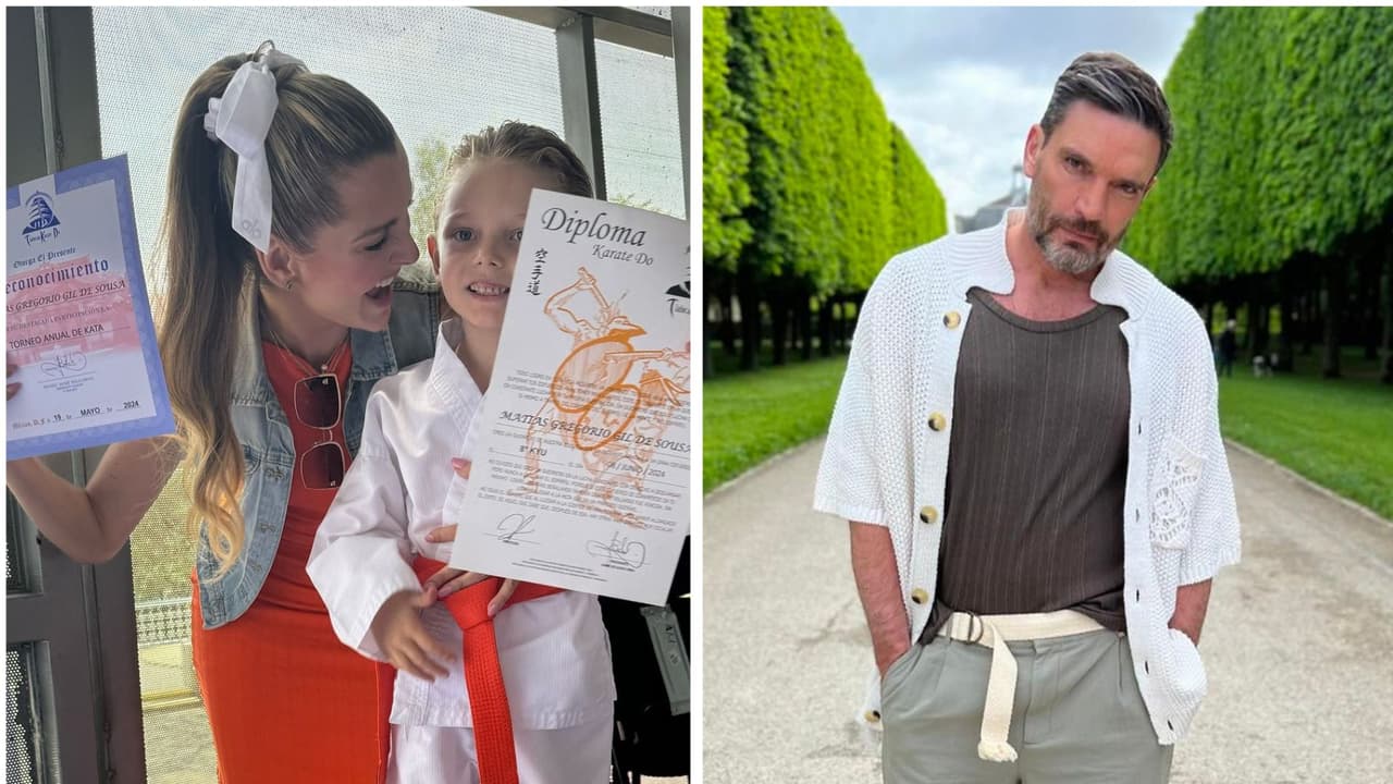 Con fotos de Marjorie de Sousa, Julián Gil manda mensaje a su hijo Matías: “Espero que la vida nos junte”