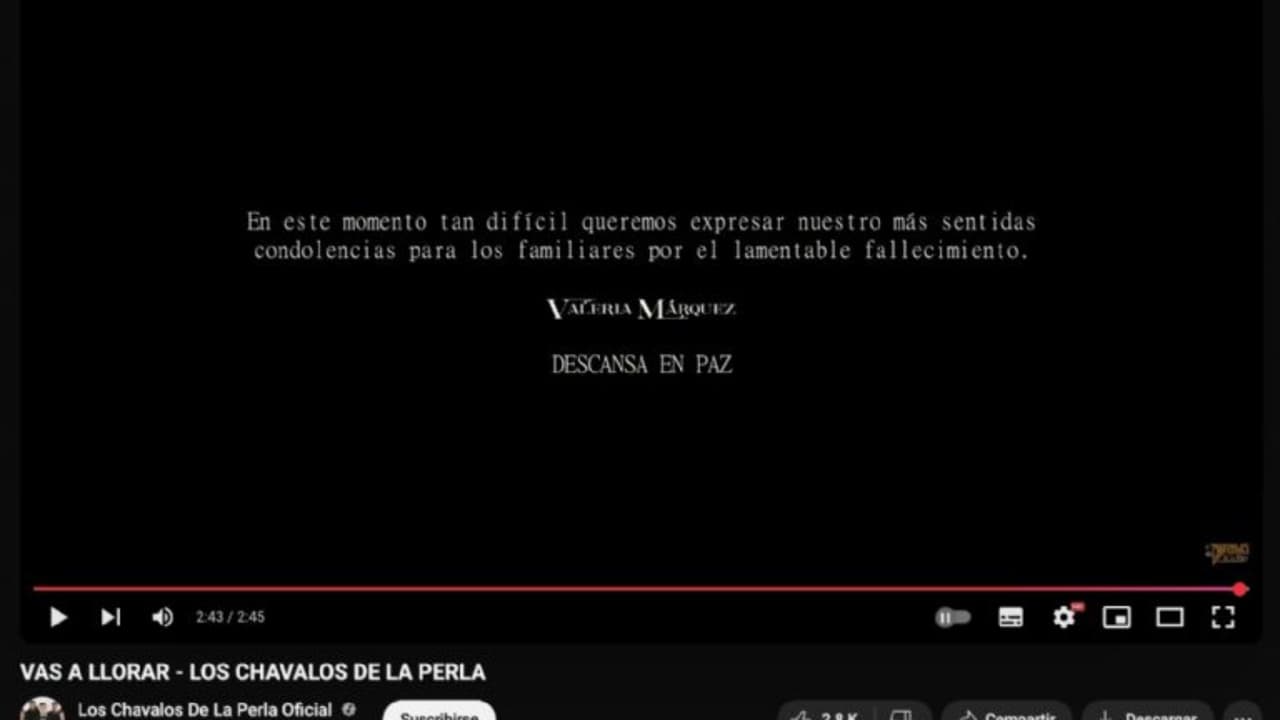 Dedicatoria a Valeria Márquez.
<br>