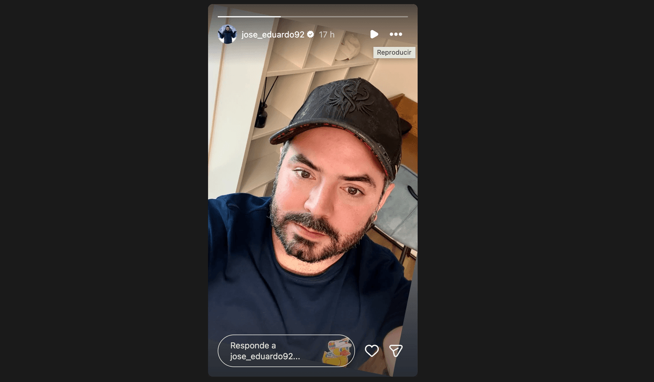 José Eduardo Derbez reaparece así ante rumores de separación; publica misteriosa foto
