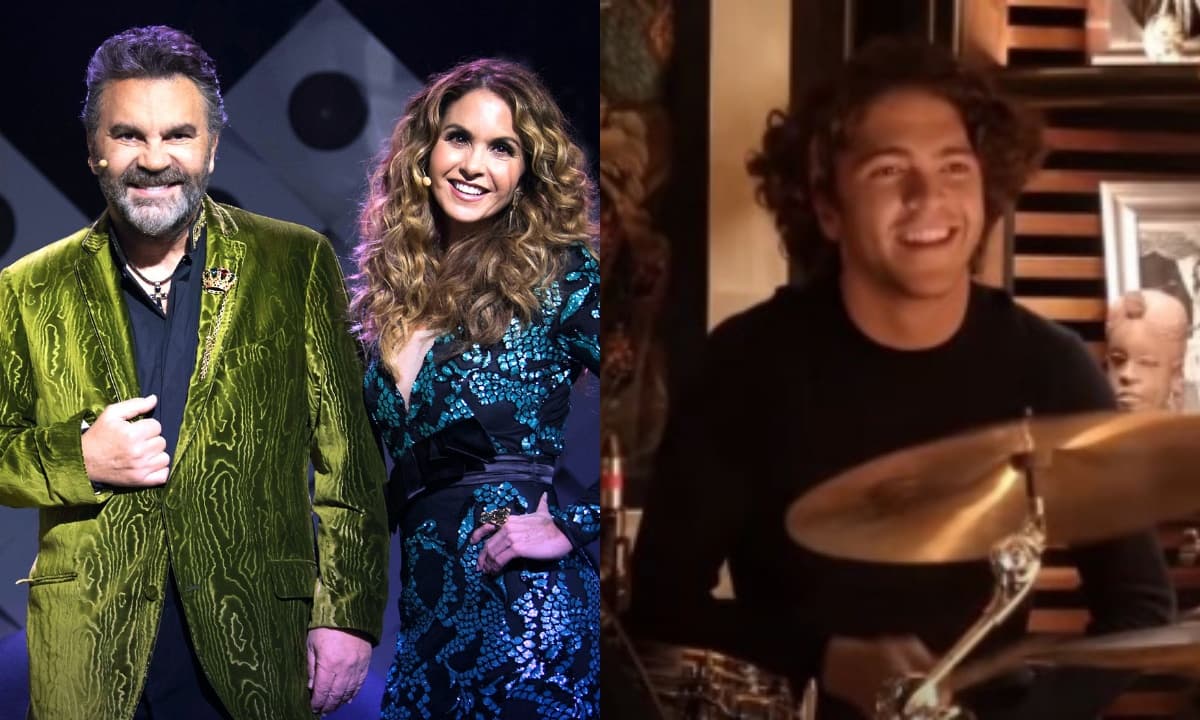 Hijo de Lucero deja sin palabras al aparecer junto a Mijares y le llueven piropos: ‘Dios mío, está guapísimo’